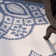 Arneshia Beige/Navy Indoor/Outdoor Area Rug
