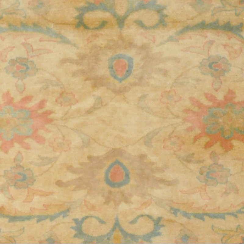 Tapis Oushak en laine noué à la main Doreth