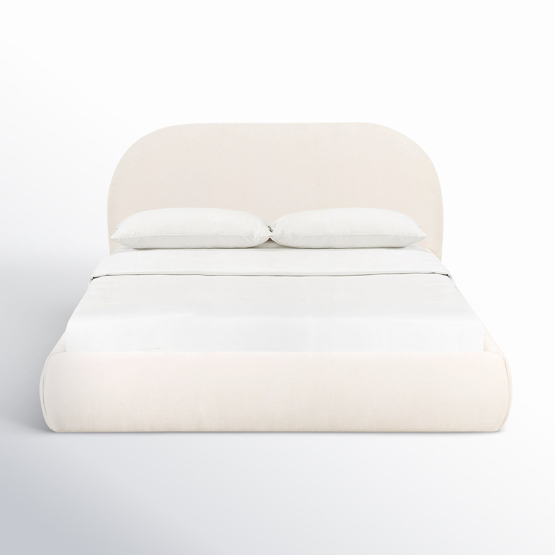 Gayla Velvet Upholstered Bed Frame Joss & Main 