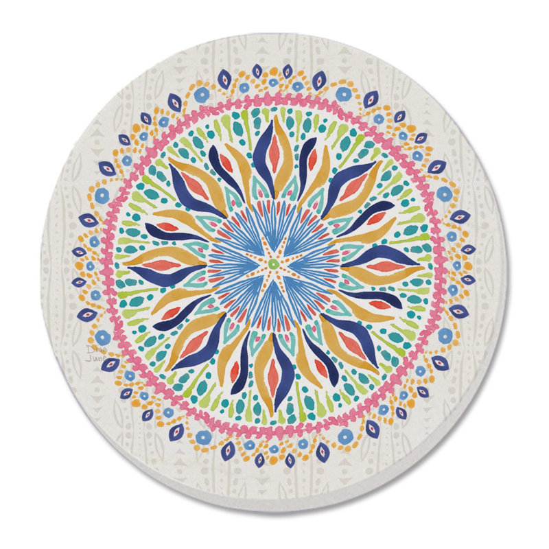 Dessous de verre Coastal Mandala