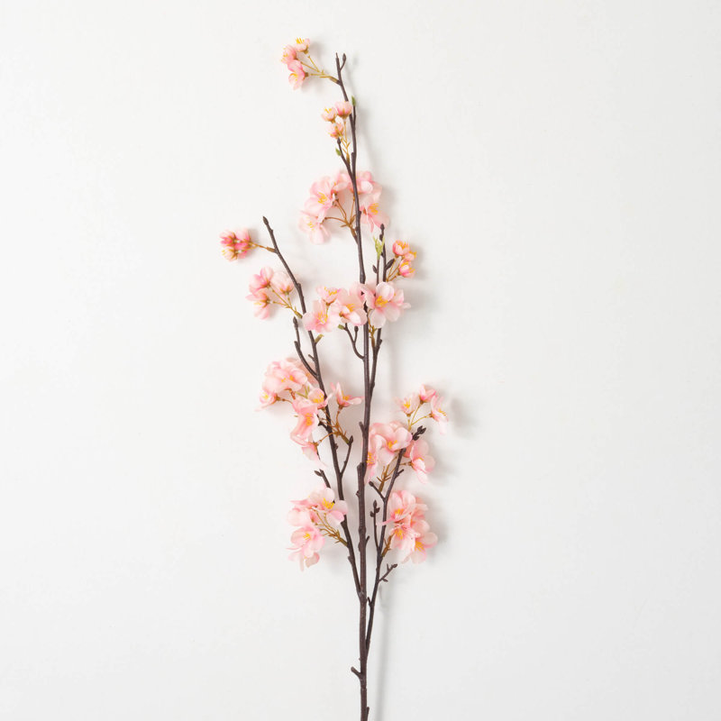 Tige de cerisier en fleurs 43 po (2 couleurs)