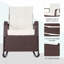 Chaise berçante d'extérieur en osier pour l'extérieur-1316932975
