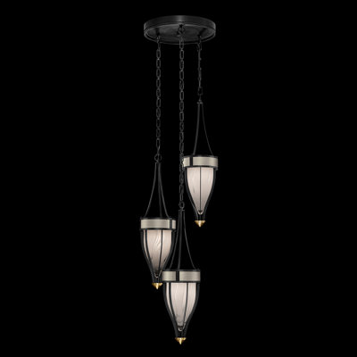 Luminaire suspendu rond l 17,5 po Mirage
