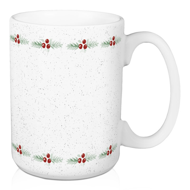 Grande tasse à café en céramique Jeanice