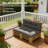 Thick Tufted Replacement Cushions For Outdoor Chairs, Durable And Comfortable Patio Furniture Enhancement-1784223054