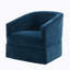 Chaise pivotante à jupe Elm Baltic-305738926