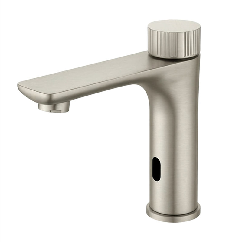 High Quality Automatic Bathroom Sensor Faucet, Brushed Nickel