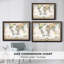 «Push Pin Map», reproduction d'art sur toile-1268127162
