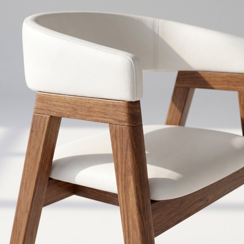 Ensemble de 2 chaises de salle à manger rembourrées Lumihome, entièrement assemblées pour la salle à manger de cuisine