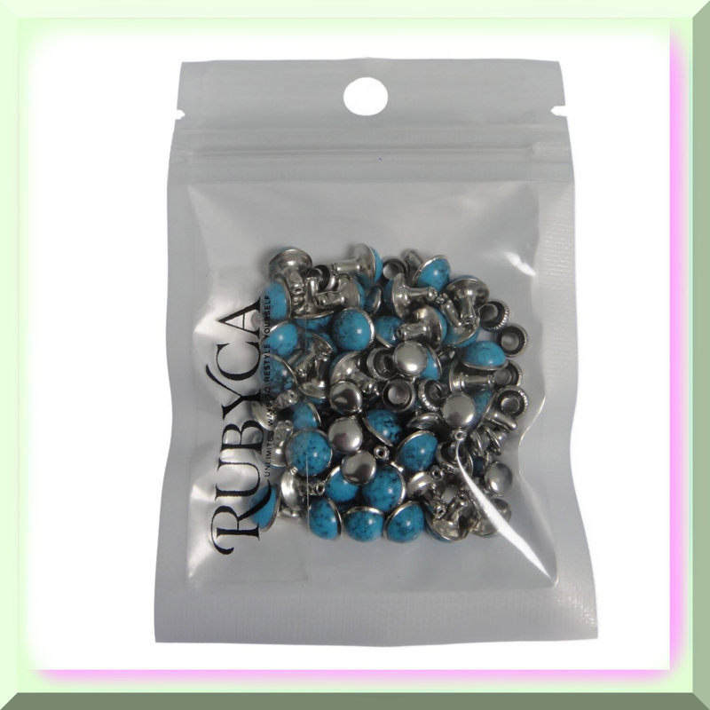 Leather Rivets 8MM 200pcs