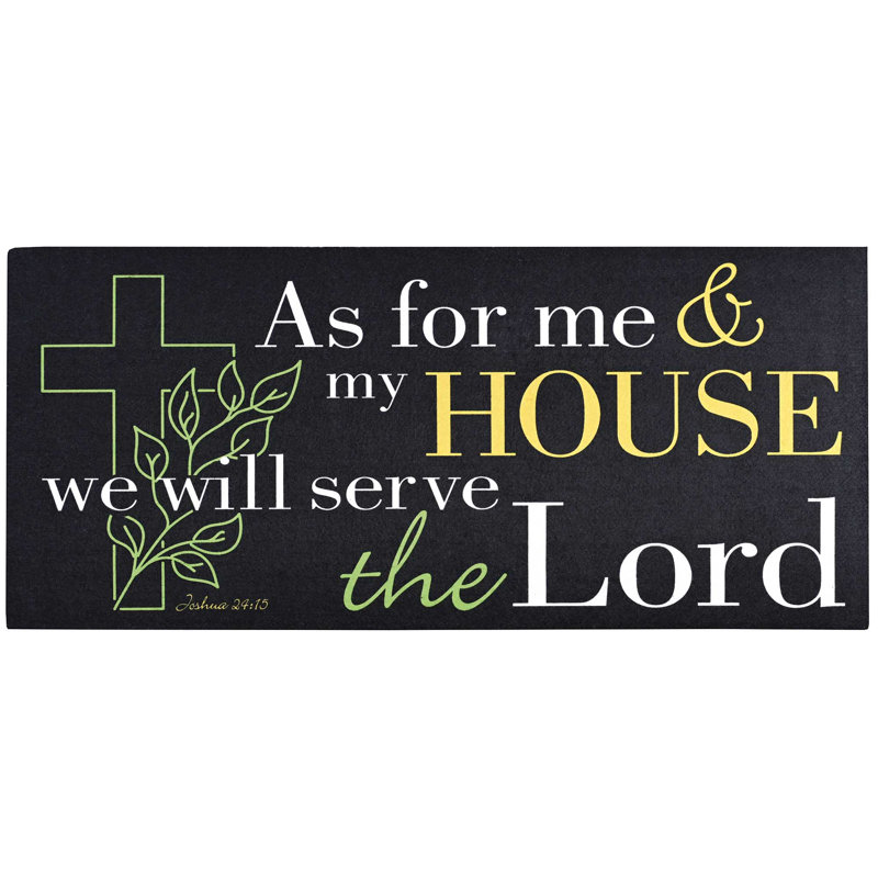 Chynthia Doormat Insert As For Me & My House 22x10