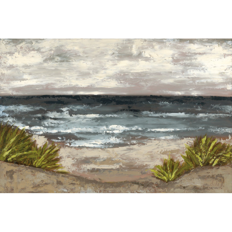 «The Getaway» par Sara G. Designs, H 32 po x l 48 po, Impression sur papier argentée avec passe-partout