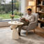 Table d'appoint Modern, table d'appoint 20 po-123034407