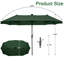 Parasol de marché rectangulaire 13 pi Hopkinton-36806942
