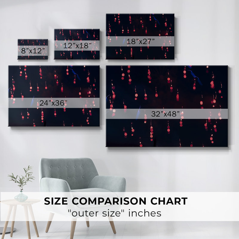 Toile tendue Crimson Constellation-Gallery, H 12 po x l 18 po
