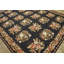 Vintage Needlepoint Chinese Allover Geometric Flat Weave Rug