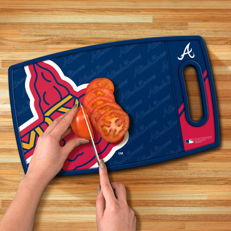 MLB Logo Series Cutting Board, MLB Atlanta Braves