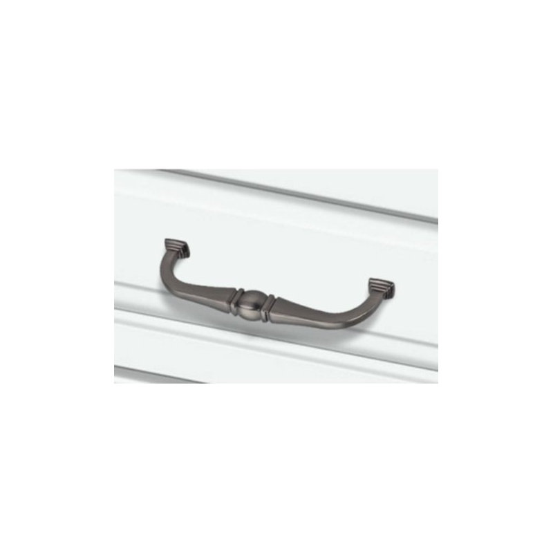 Katharine Bar Pull, 6 5/16", Brushed Pewter