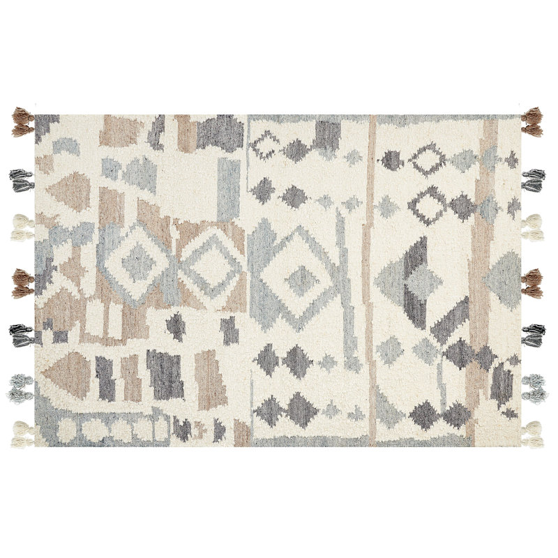 Charlesworth Geometric Hand Woven Area Rug, Rectangle 160 x 230cm