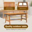 Solid Wood Coffee Table