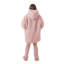 Merlee Velosso Snug Oversize Teddy Soft Hoodie Blanket Thermal Cosy with Pocket-1928252936