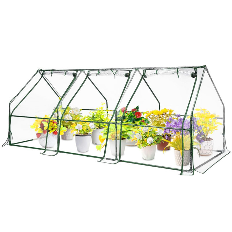 Portable Mini Greenhouse, 36"H x 96"W x 36"D