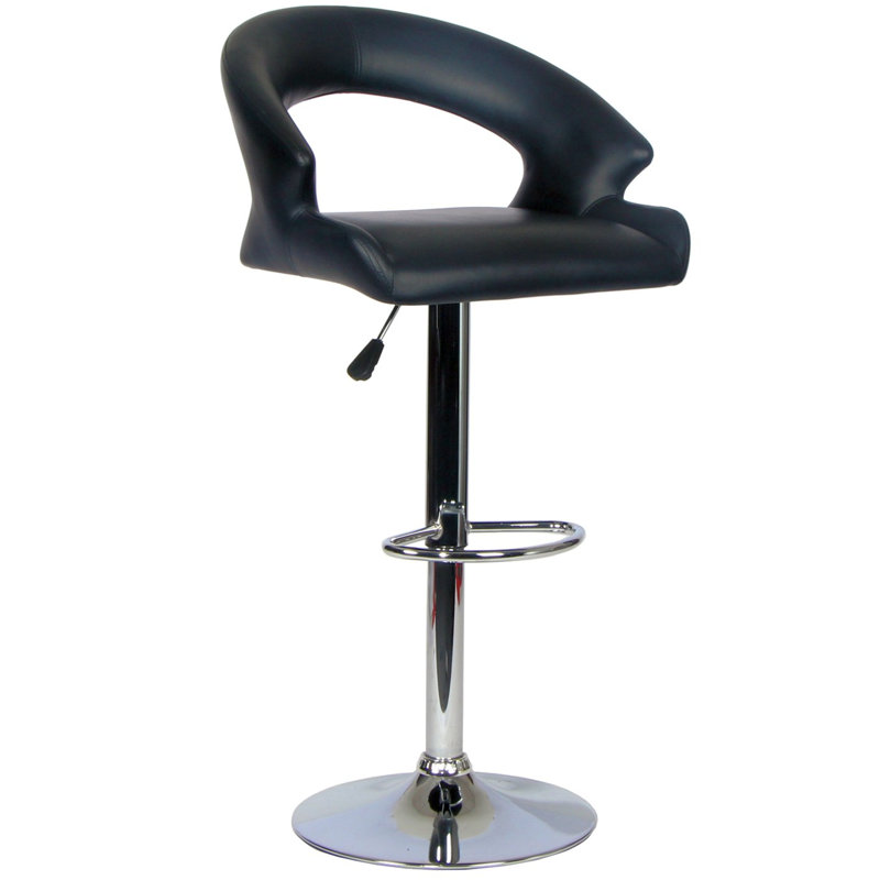 Tabouret de bar rotatif à hauteur ajustable Willingham