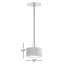 Luminaire suspendu Tambo - Finition bois, laiton patiné-96230199
