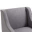 Chaise d'appoint en lin 26 po de largeur-567958501