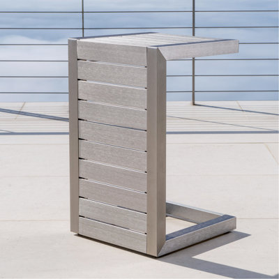 Outdoor C-Shaped Table