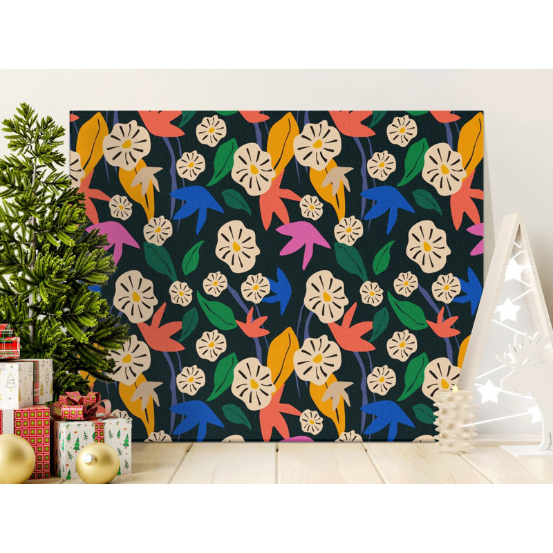 Purtell 1 Piece Wrapped Canvas Wall Art Set, 20x16
