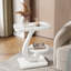 Tray Top Pedestal Side Table Set