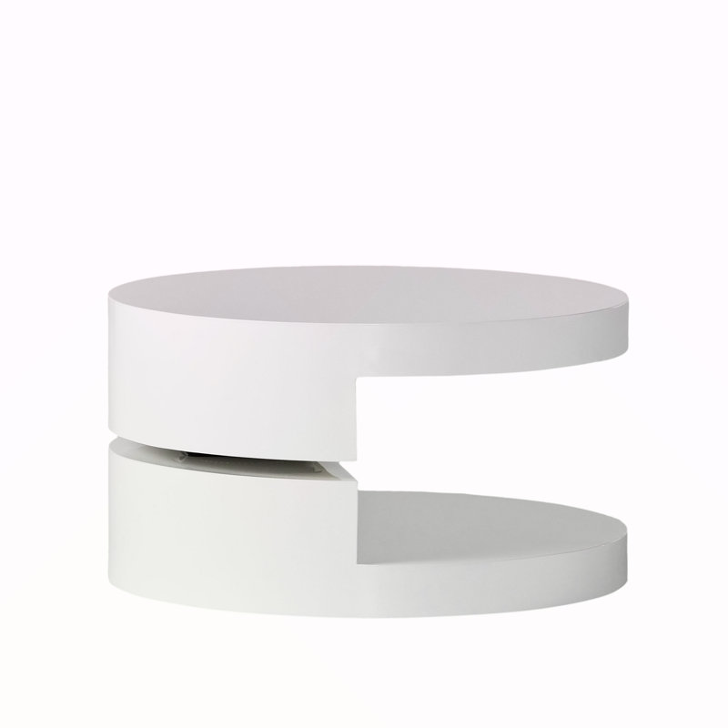 MODERNESQUE ROTATING COFFEE TABLE
