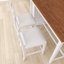 Ensemble de table de salle à manger 59 pièces 5 pièces 59 "avec 4 chaises-762215011