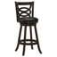 Tabouret pivotant en bois Calecita Cappuccino (ensemble de 2)-108607921