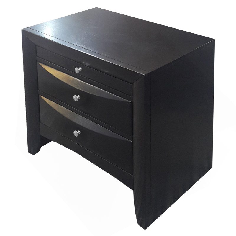 Table de chevet Ireland, Noir