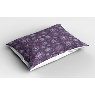 Eggplant Polyester Sham Set