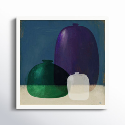 Vases en verre - reproduction de cadre photo