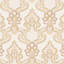 Opulence Luxury Italian Damask Glitter/Shimmer Double Width 33' L x 42" W Wallpaper Roll-63825194
