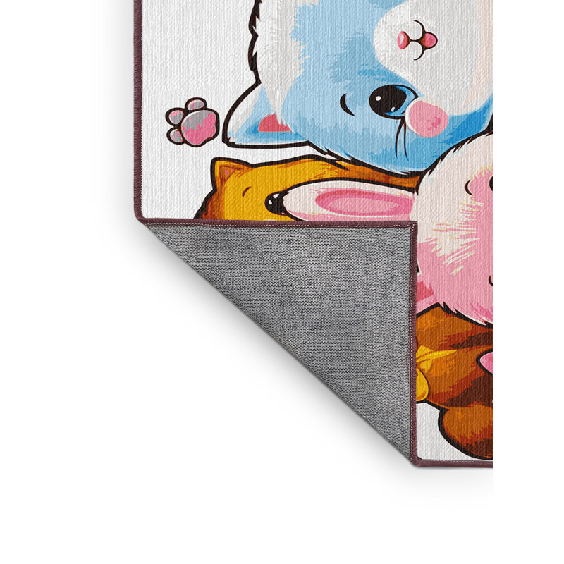 Tapis pour enfants East Urban Home, Rectangulaire 2 pi x 3 pi