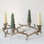 Aluminum Wreath Advent Taper Candleholder