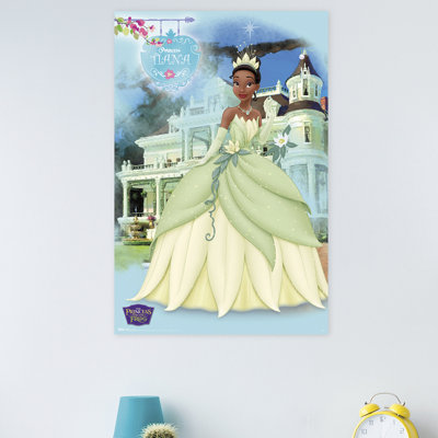 Princess grenouille-princess, impression sur papier