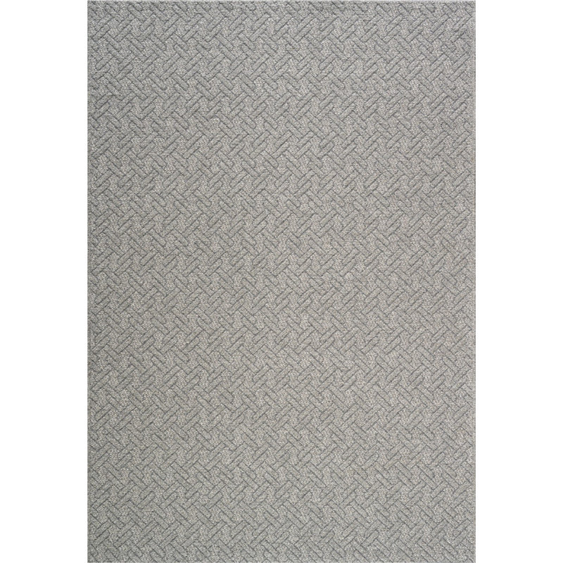 Zionsville Rectangle Geometric Wool Area Rug, Rectangle 200 x 290cm