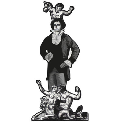 Standup en carton Marquis De Sade