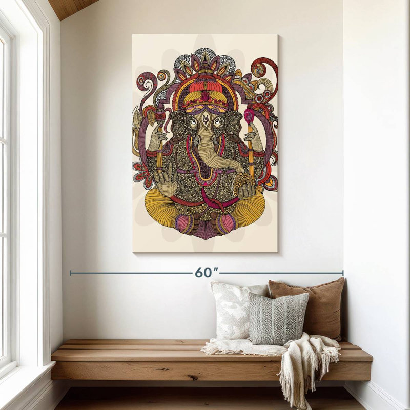 Couleurs Adella Ganesha, H 48 po x l 32 po
