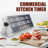 Digital Kitchen Timer - 8-channel Multi-timer With Waterproof Panel, Adjustable Volume