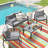 Ellie Waterproof Striped Reversible Outdoor Rug-977680198-999172292