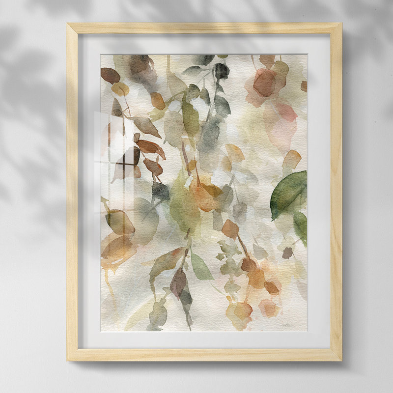 Neutral Spring II, reproduction encadrée, Blanc, Papier avec cadre naturel