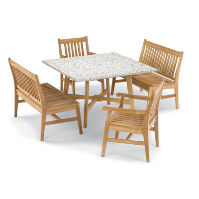 Ensemble repas d’extérieur 5 pièces Myres