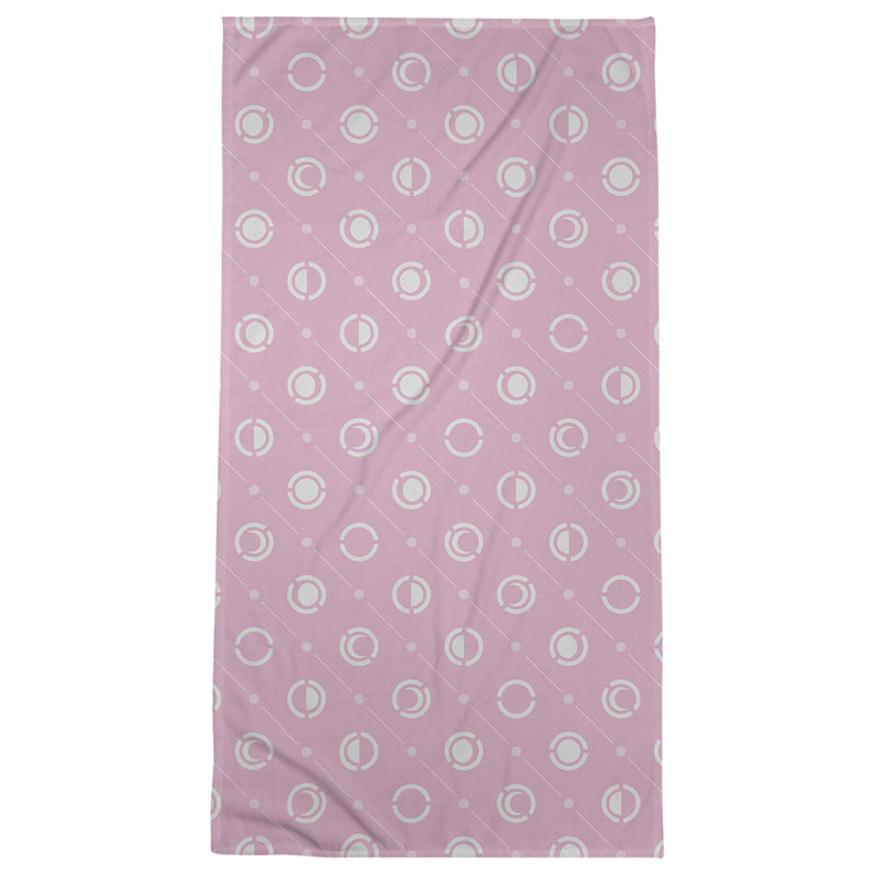 Serviette de bain Classic, Rose œillet / gris clair